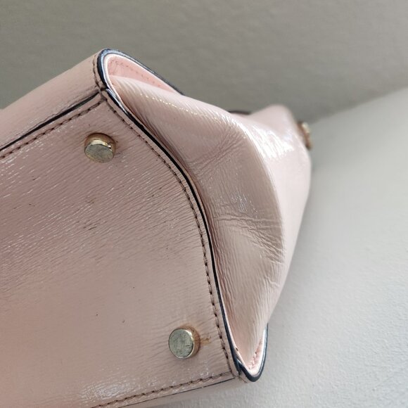 Kate Spade NY Beacon Court Pink Faux Leather Shoulder Bag Purse - Picture 12 of 16